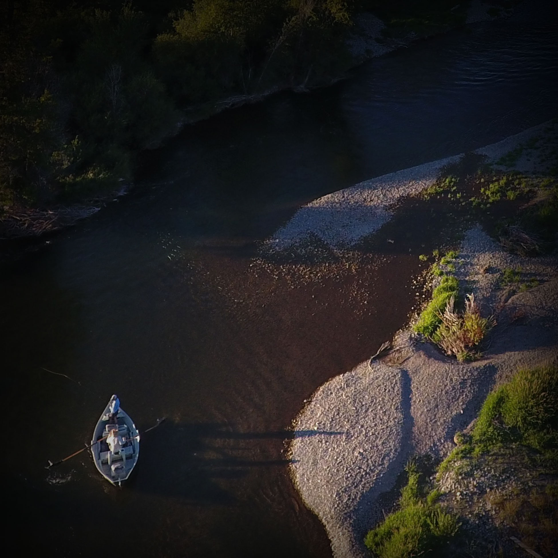 The Natural Beauty at the Double L Ranch, split down the middle by the Salt River