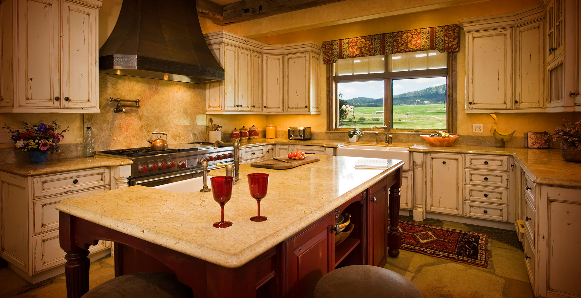 Beautiful furnishings of a Double L Ranch Home