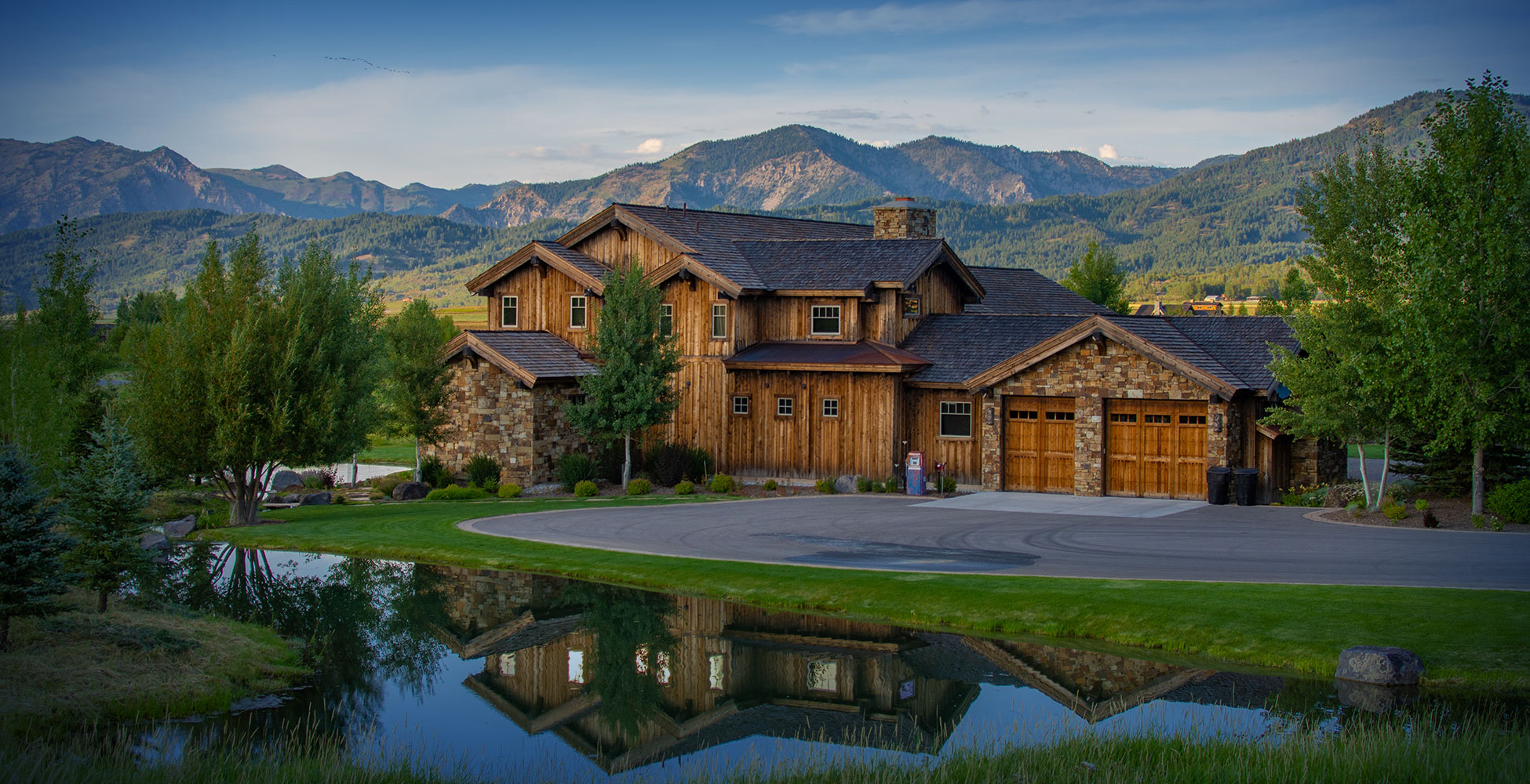 The natural beauty of the Double L Ranch just outside of Jackson in western Wyoming
